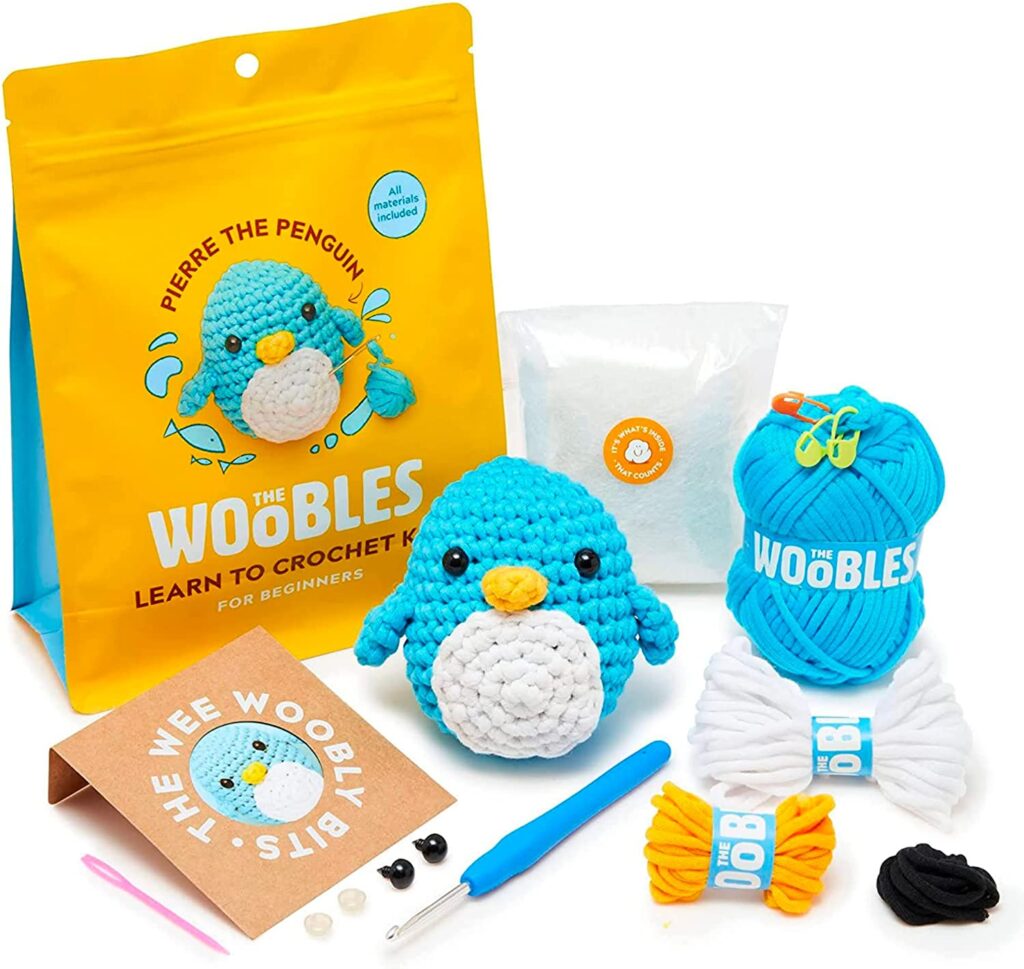 Woobles: learn to crochet soft toy kit.